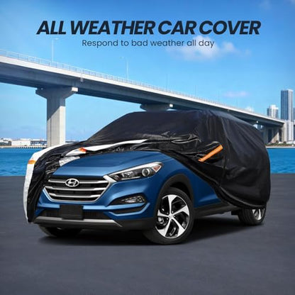 Multi Layer Car Cover Custom Fit for Hyundai Tucson (Custom fit Hyundai Tucson(ix35) / SUV car cover)