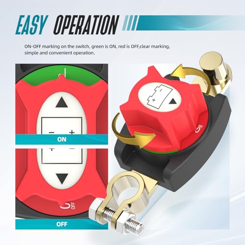 Top Post Battery Disconnect Switch (NEW Top Post)