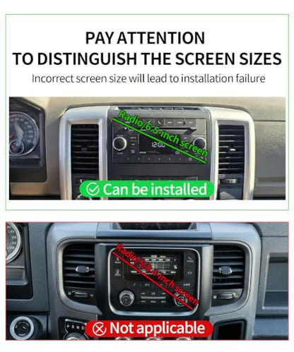 Car Phone Holder for Dodge Ram 1500 2009 (for 2009-2012 Ram 1500 & 2010-2012 Ram 2500 3500)