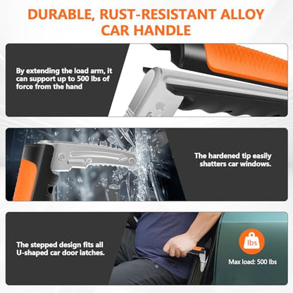 Car Door Handle for Elderly (Orange)