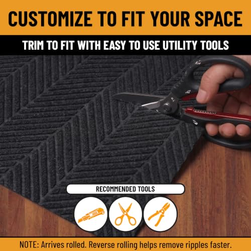 2x3 Commercial Floor Mat (Black Tyre / 2'7" x 2' (Mat))