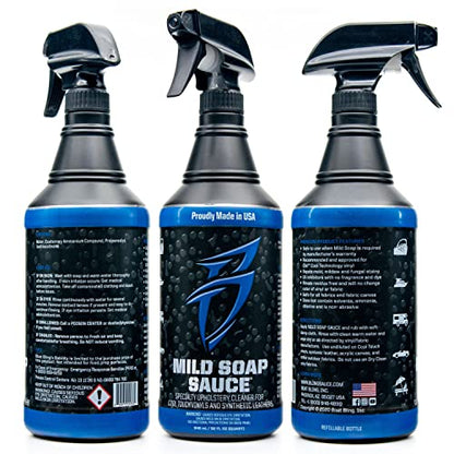 Bling Sauce Mild Soap Sauce Upholstery & Vinly Cleaner for Boats (32 Fl Oz (Pack of 1))