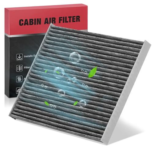 Cabin Air Filter PC99273 Compatible with Hyundai Ioniq 2017 (9.6" x 7.9" x 0.9" / CAF10002P)