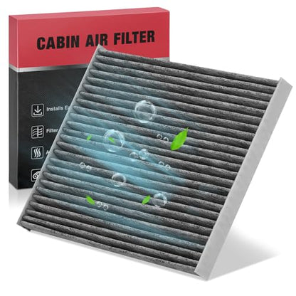 Cabin Air Filter PC99273 Compatible with Hyundai Ioniq 2017 (9.6" x 7.9" x 0.9" / CAF10002P)