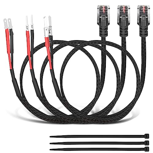 20" Upgrade Mirror Plug Wire Tap for Uniden (RJ11 - 20" Long)