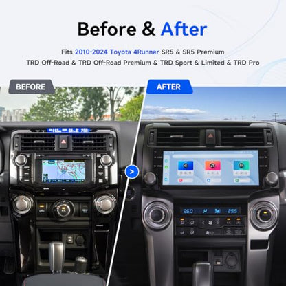Head Unit for Toyota 4Runner 2010 (Black)