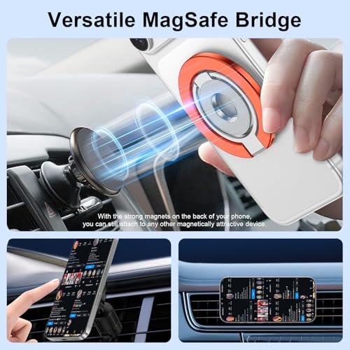 MagSafe Phone Grip Holder Dual (orange)