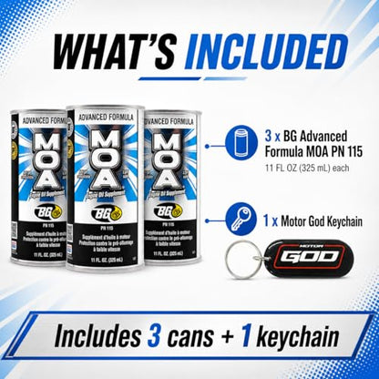 BG Advanced Formula MOA PN 115 Motor Oil Additive