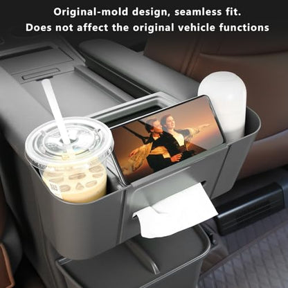 3-in-1 Rear Center Console Hanging Organizer for Sienna 2021-2026 (Center Armrest Rear Organizer)