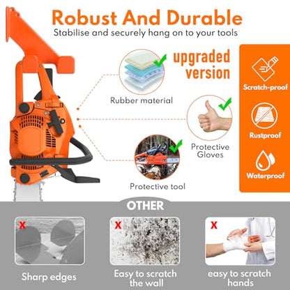 Chainsaw Hanger (orange)