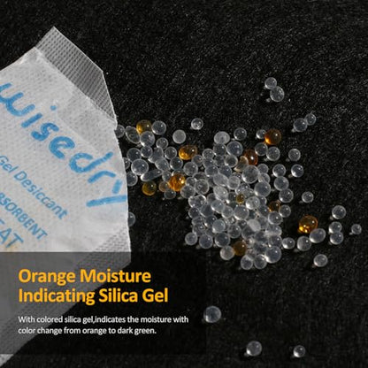 10 Gram [30 Packs] Silica Gel Desiccant Packets Reusable for Moisture with Color Indicating Rechargeable Small Dessicant Packs Food Grade (10 Grams)