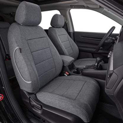 CRV Car Seat Covers Custom Fit for Honda 2015 (Gray / 2015-2016 CRV LX,EX,SE,EX-L,Touring)