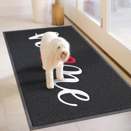 Door Mat Outside Inside Home Doormat (4' x 2'8" / Home)