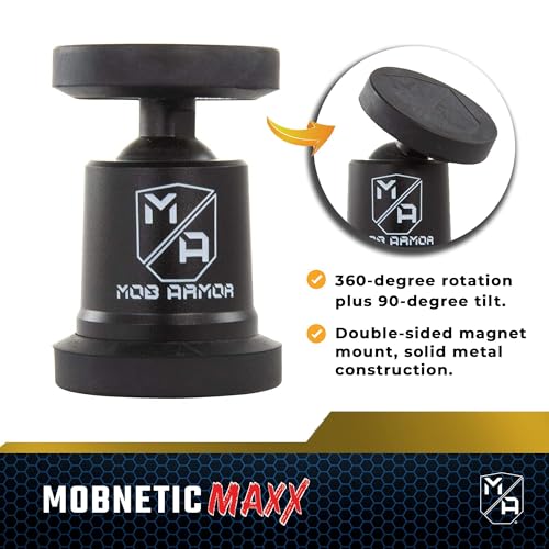 MobNetic Maxx Magnetic Car Phone Holder Mount (Gunmetal)