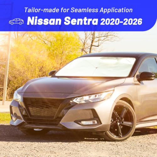 Windshield Sun Shade for Nissan Sentra 2020 (for Nissan Sentra 2020-2026)