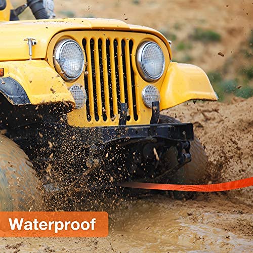 Recovery Tow Strap 3in X 30ft Heavy Duty 30 (3in x 30ft-30,000lbs)