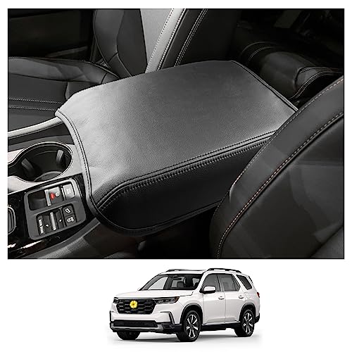 Center Console Cover for 2023 2024 2025 Honda Pilot (Leather)