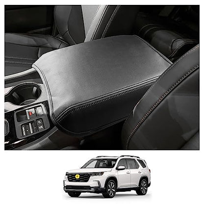 Center Console Cover for 2023 2024 2025 Honda Pilot (Leather)