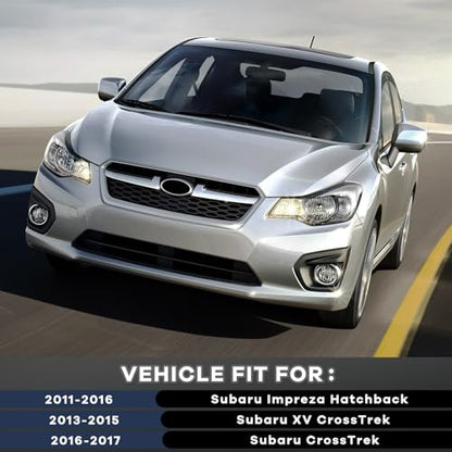 in Channel Window Visors Rain Guards Fit for 2011 (For 2011-2016 Impreza Hatchback)