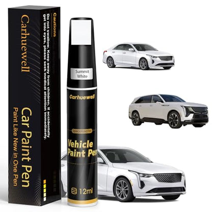 Touch Up Paint for Cadillac Summit White (For Cadillac / Summit White(GAZ/WA8624) for ATS/CT4/CT5/CT6/CTS/ELR/Escalade/SRX/XT4/XT5/XT6/XTS)