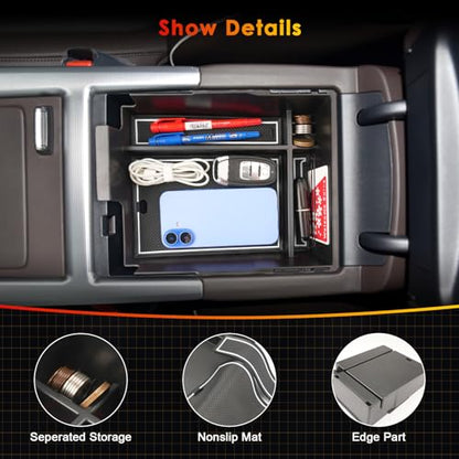 for Hyundai Palisade Center Console Organizer Tray for 2023