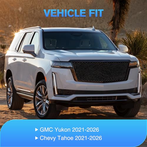 Window Rain Guards for Chevy Tahoe 2021 (Chevy Tahoe 2021-2026)