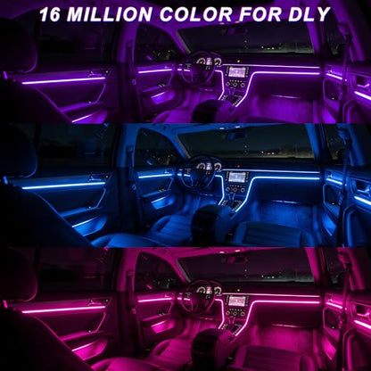 Interior Car LED Lights (5 In 1 with APP)