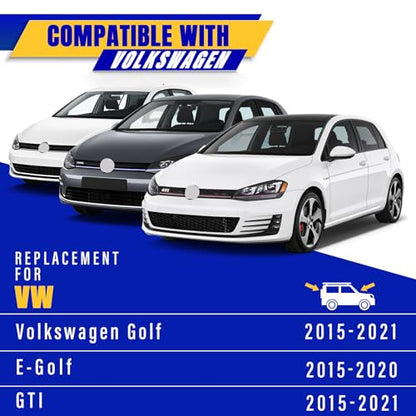 3 Wipers Fits Volkswagen Golf (26"/18"/11")