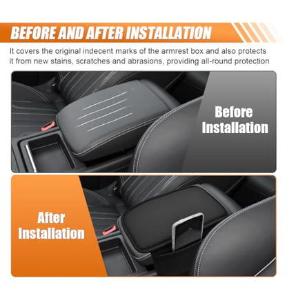 Car Center Console Cover (Black)