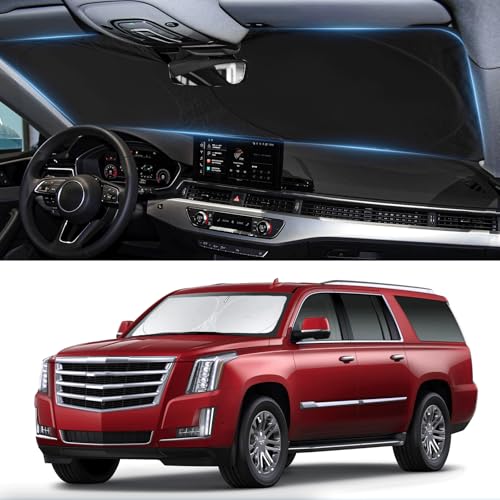 Windshield Sunshade for Cadillac Escalade 2021 (fit Escalade 21-26)