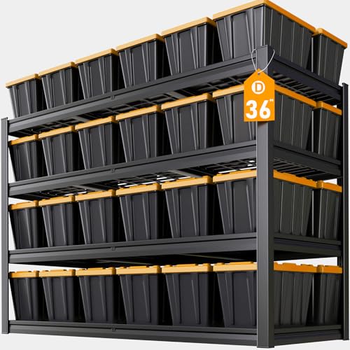 67" W Garage Shelving Heavy Duty (68"Wx36"Dx68"H | 4 Tier)
