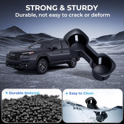 Center Console Cup Holder Inserts for Subaru Outback 2026 (Fits for Subaru Outback 2026+)