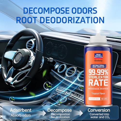 Glodway Car Air Freshener Spray (6 Ounce (Pack of 3) / Glod)