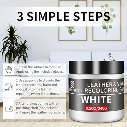 Leather Recoloring Balm (White / Leather Recoloring Balm)