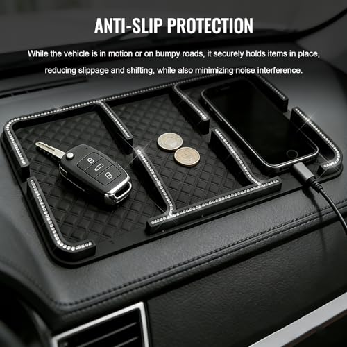 Bling Car Dashboard Mat (Diamond)