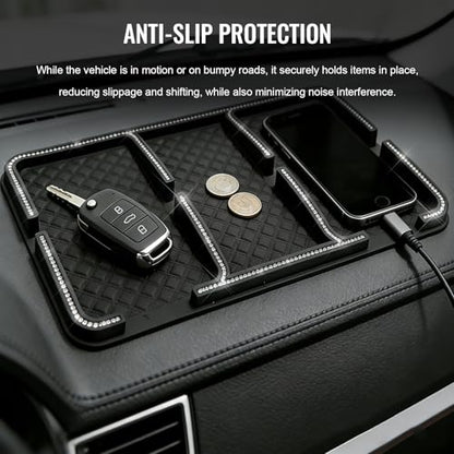 Bling Car Dashboard Mat (Diamond)