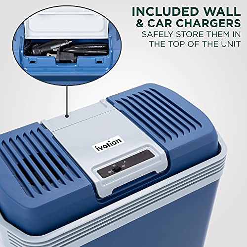 Electric Cooler & Warmer (Blue)