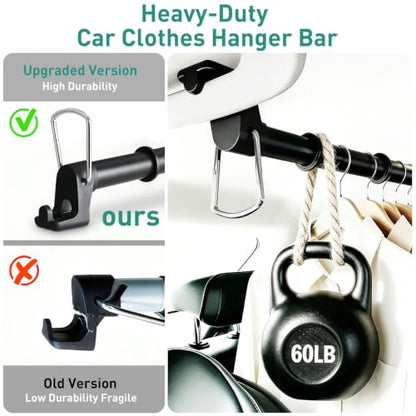 Car Clothes Hanger Bar