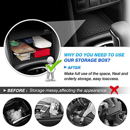 Center Console Organizer for Toyota Corolla Cross 2022 (2022+ Corolla Cross)