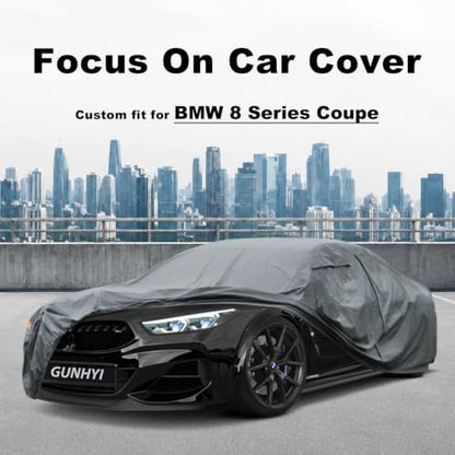 Premium Car Cover Custom Fit BMW 8 Series Coupe Convertible M8 840Ci 840i 850i M850i (03 BMW / 3.08 BMW 8-Series Coupe)