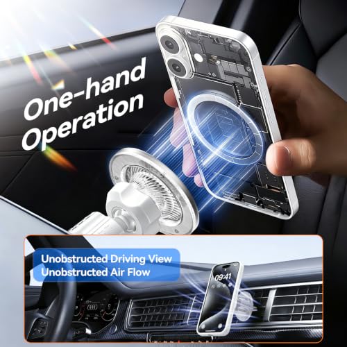 for MagSafe Car Mount (White)