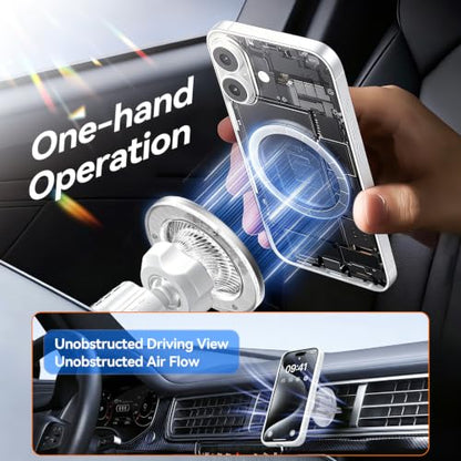 for MagSafe Car Mount (White)