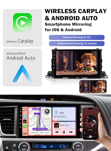 Android Car Stereo for Toyota Highlander 2014