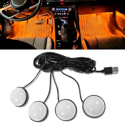 Car Interior LED Lights (Orange)