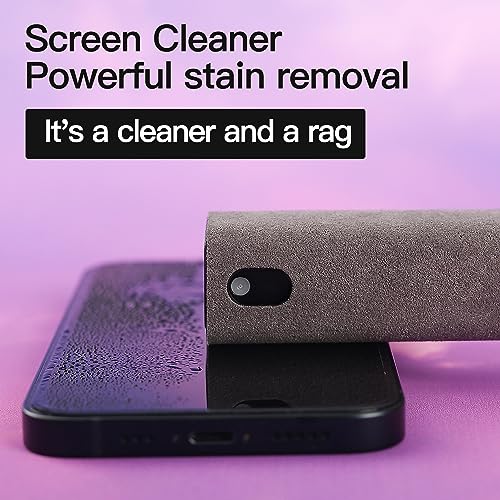 Touchscreen Screen Cleaner Kit 2 Pcs (Pink+Grey)