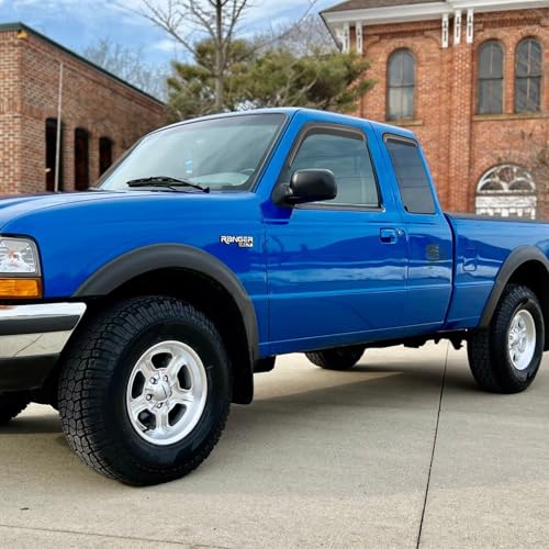 in Channel Window Visors Rain Guards for 1993 (1993-1998 Ford Ranger SuperCab / Extended Cab)