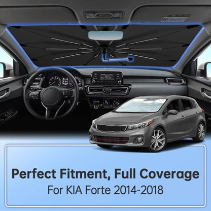 Windshield Sun Shade Intended for Subaru Forester 2019 (Fit for Subaru Forester 2019-2026)