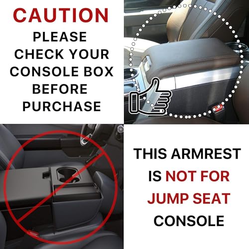 F150 Center Console Cover (2009~2014 / Black)