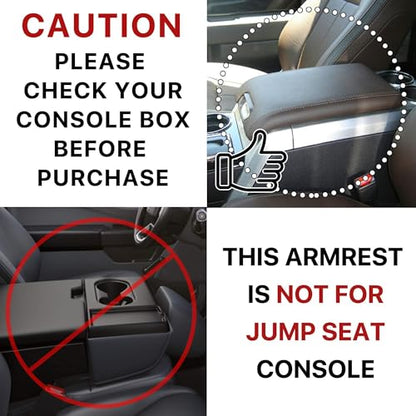 F150 Center Console Cover (2009~2014 / Black)