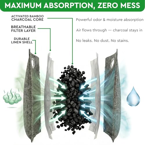 Activated Charcoal Odor Absorber for Strong Odors in Car